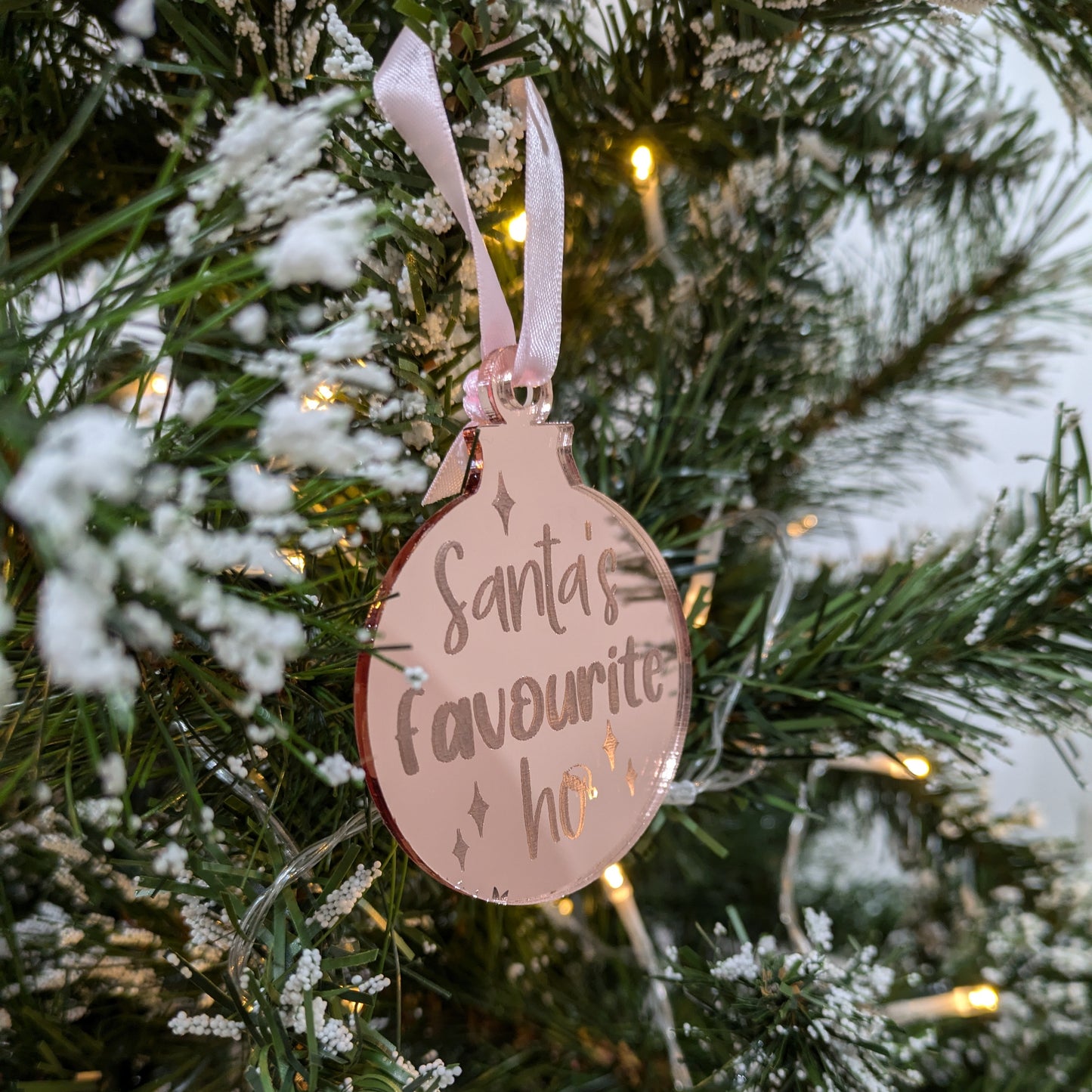 Santa's Favourite Ho Bauble