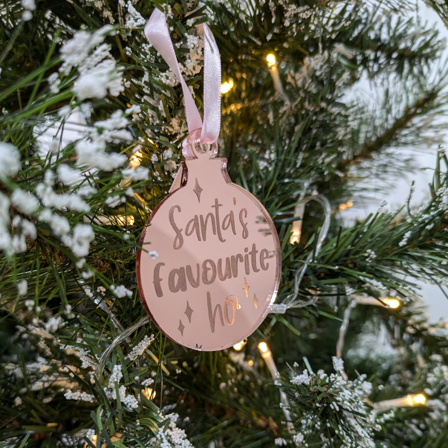 Santa's Favourite Ho Bauble