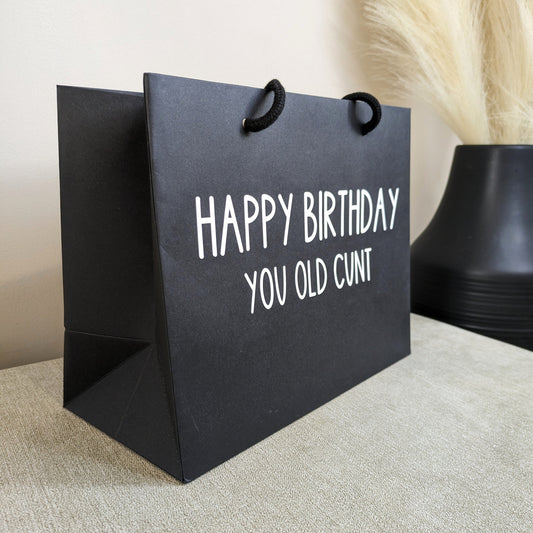 Cunt themed gift for older man