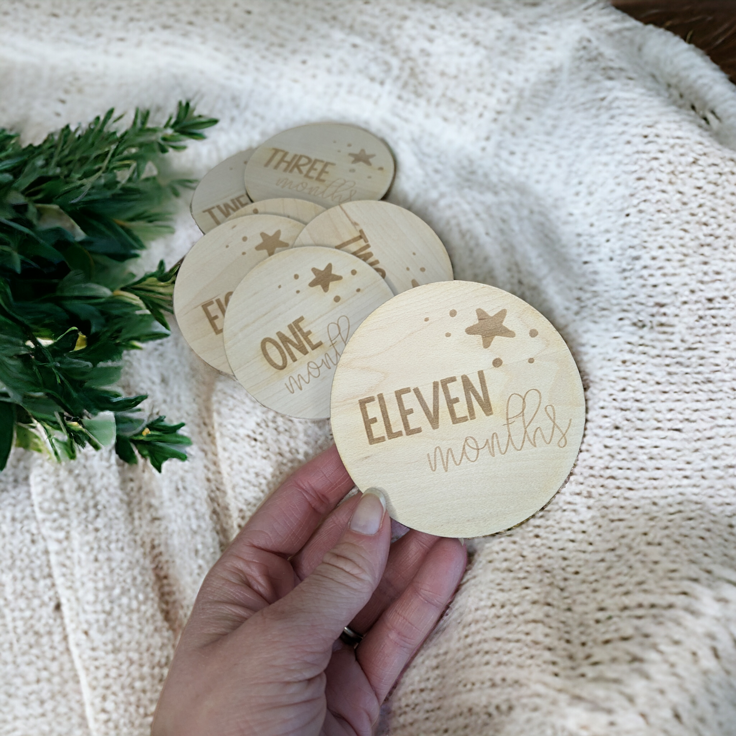 11 month newborn photo prop