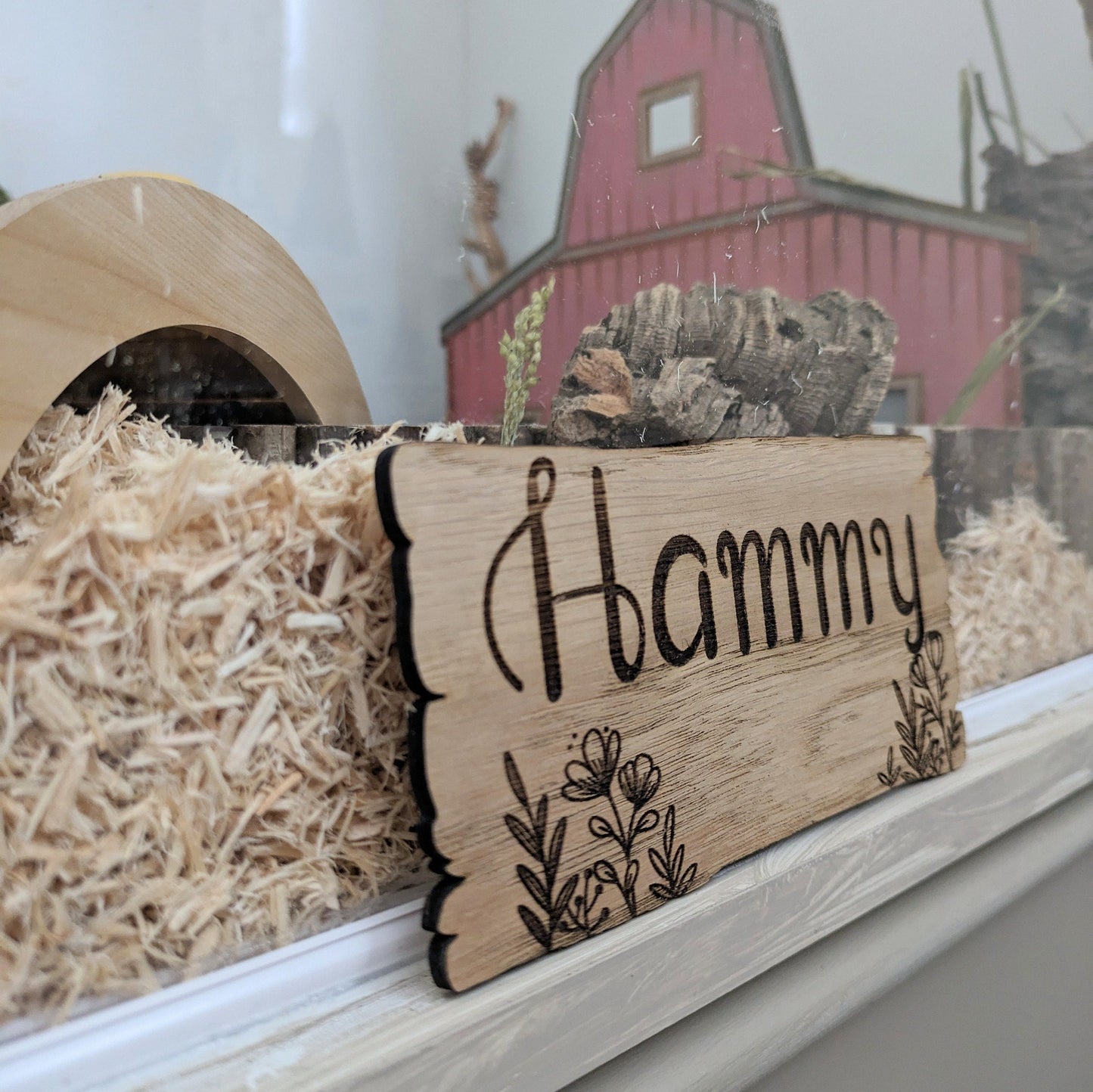 Personalised Flower Cage Sign