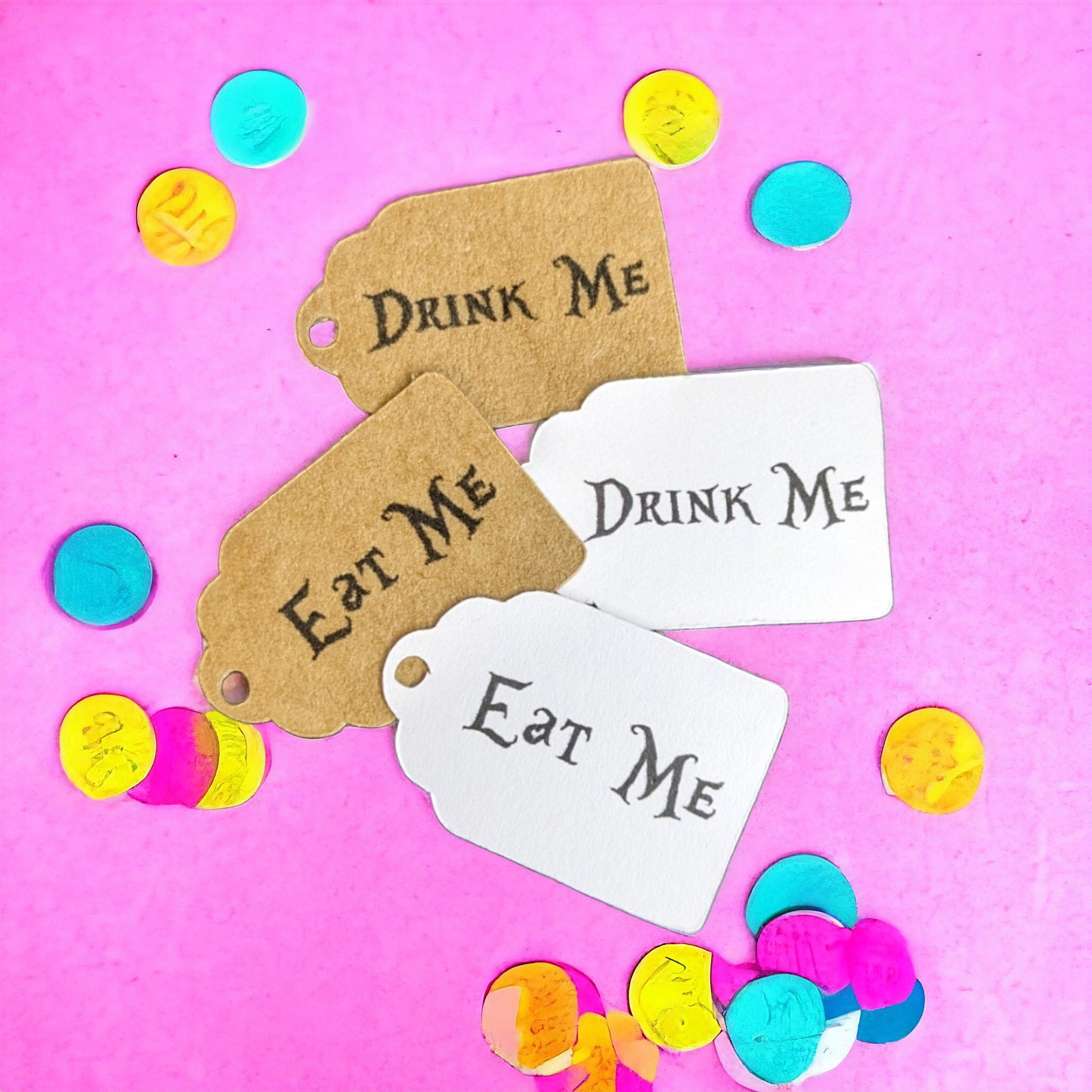 50 Eat Me Drink Me Tags