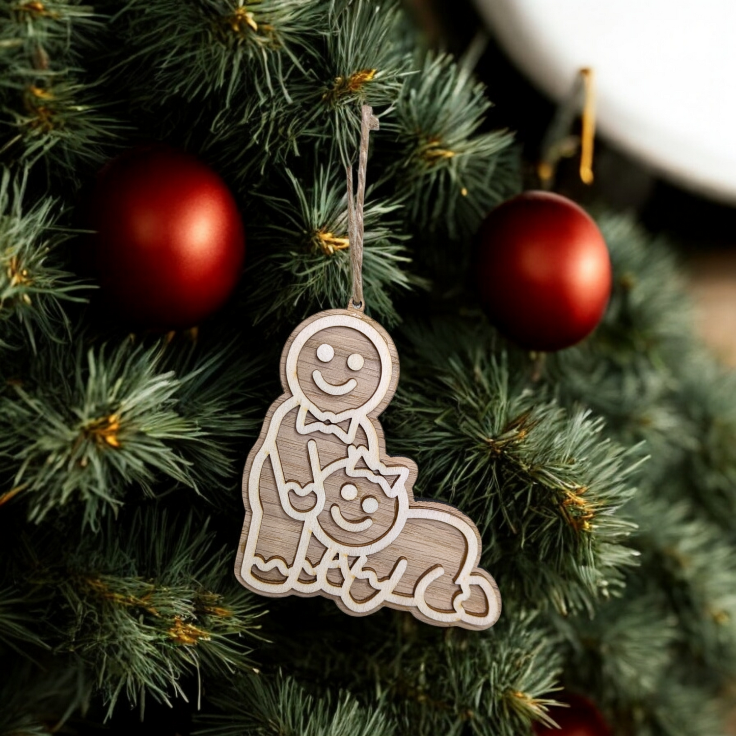 Rude Gingerbread Christmas Baubles