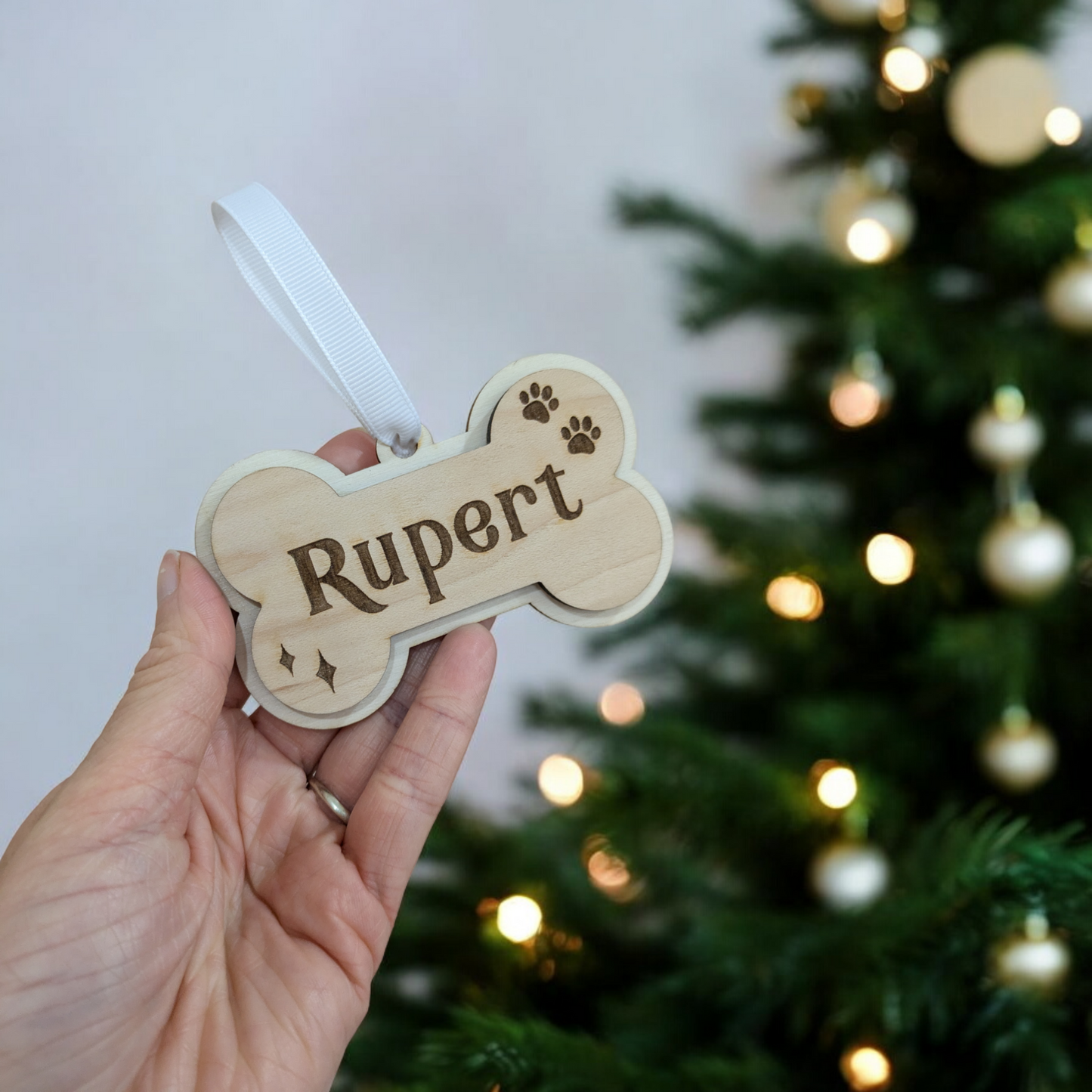 Personalised Dog Bauble