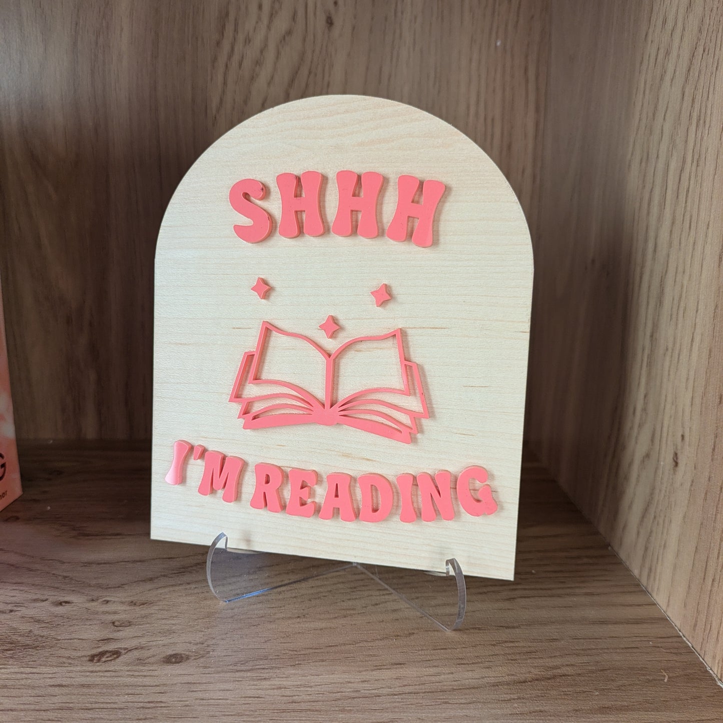 Shhh I'm Reading Sign