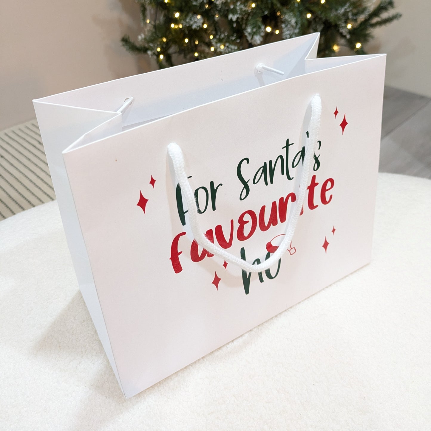 Santa's Favourite Ho Gift Bag