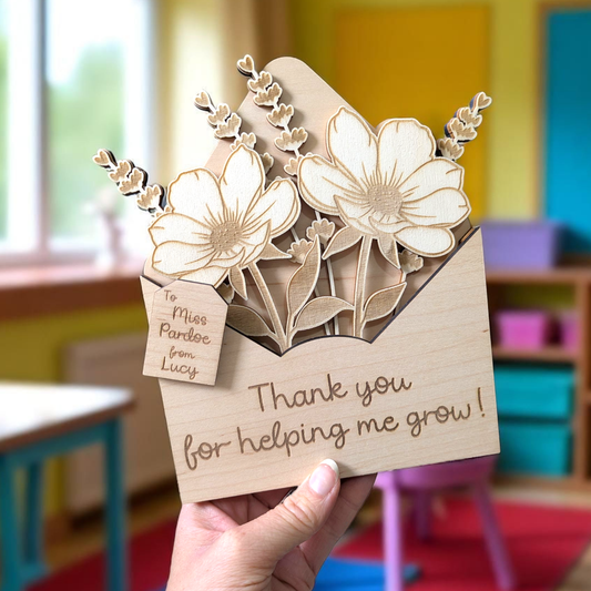 Thank You For Helping Me Grow