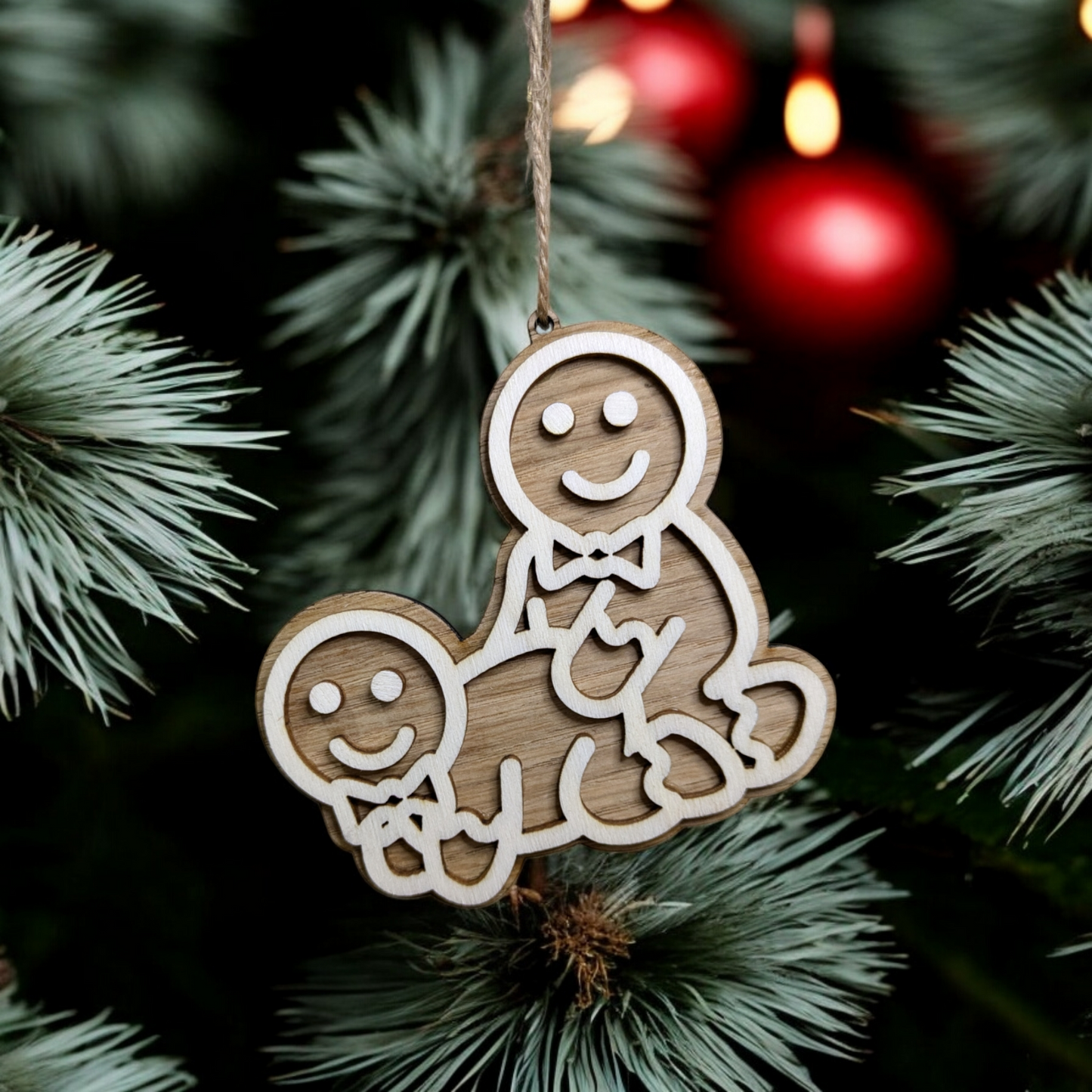 Gay Gingerbread Christmas Baubles