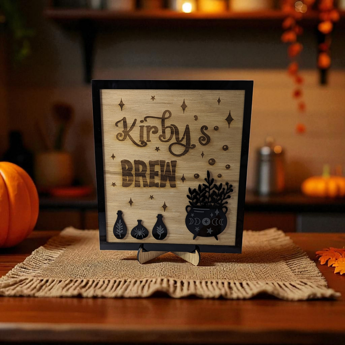 Personalised Witches Brew Sign