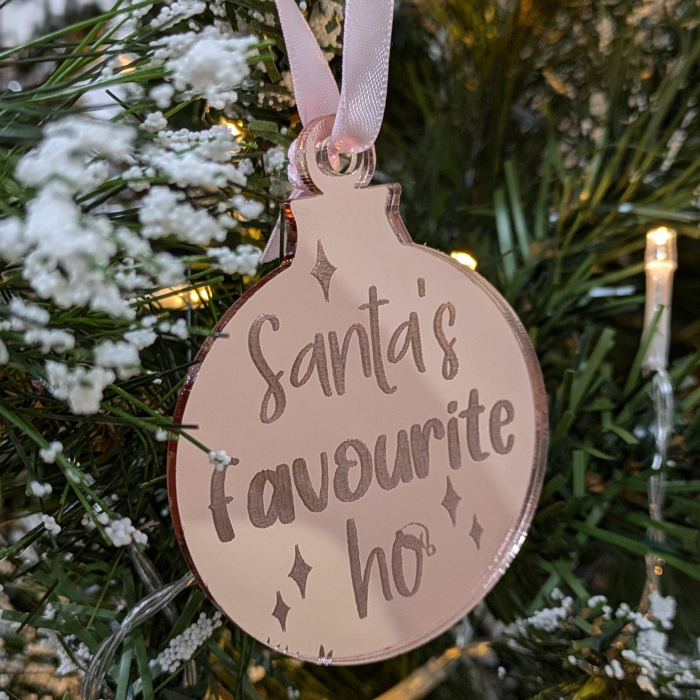 Santa's Favourite Ho Bauble