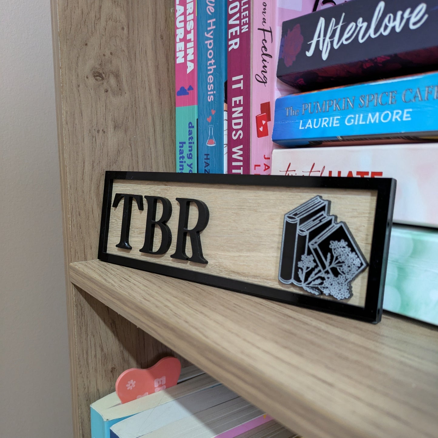 TBR Library Sign