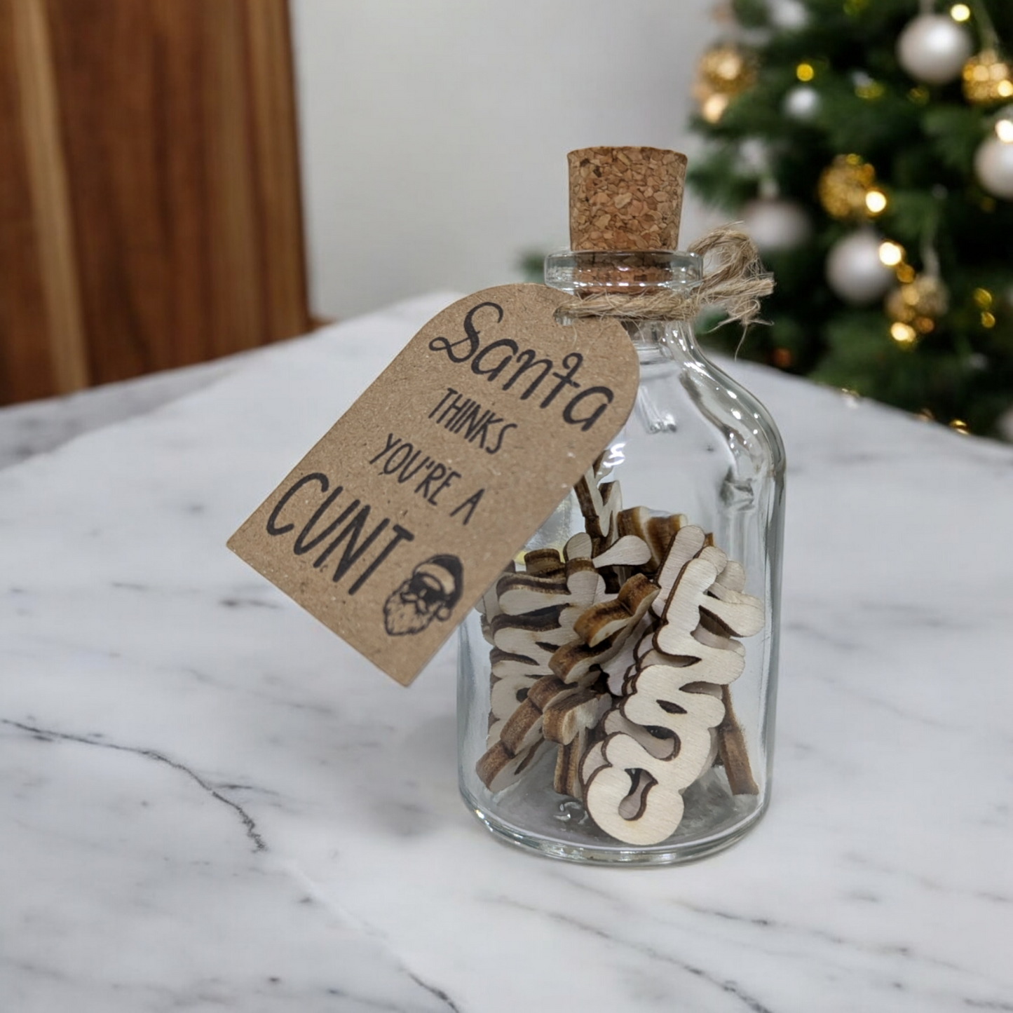 Novelty Santa Cunt Jar