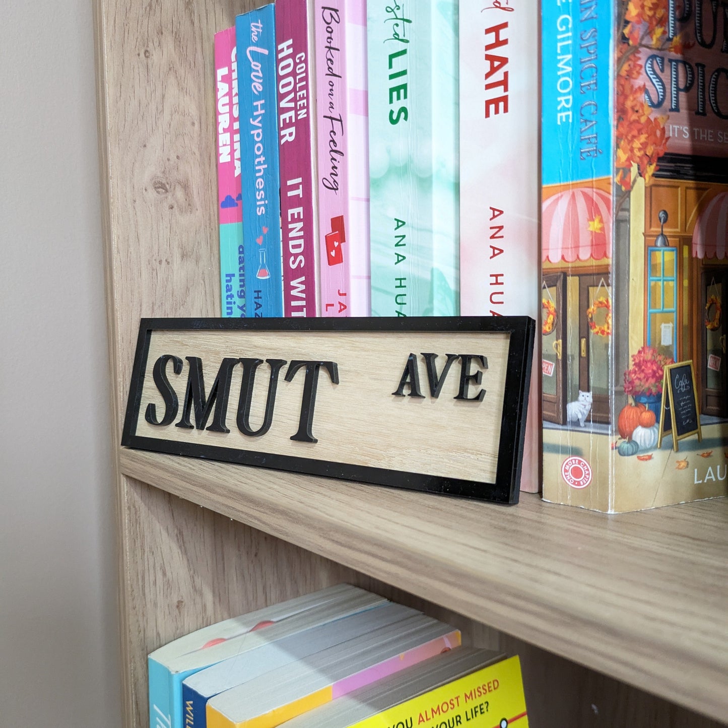 Genre Bookcase Street Signs