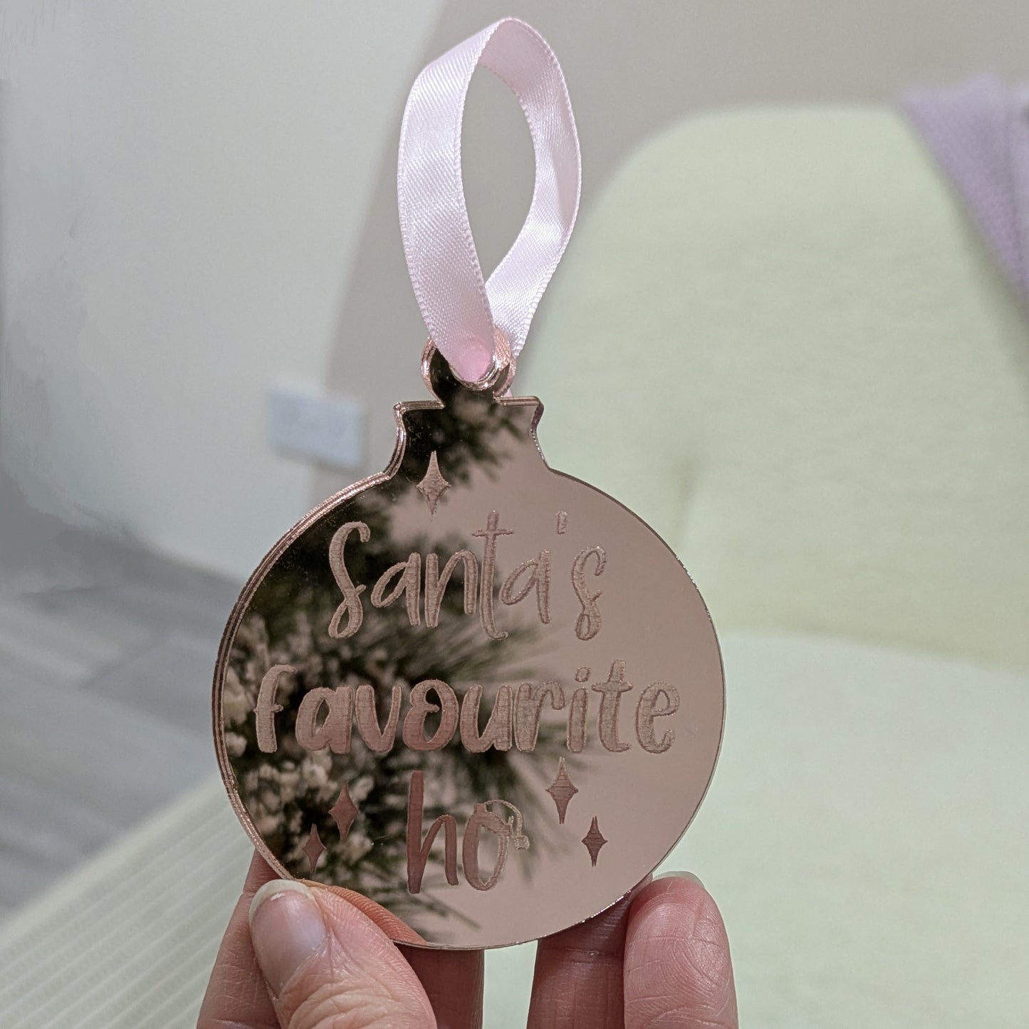 Santa's Favourite Ho Bauble