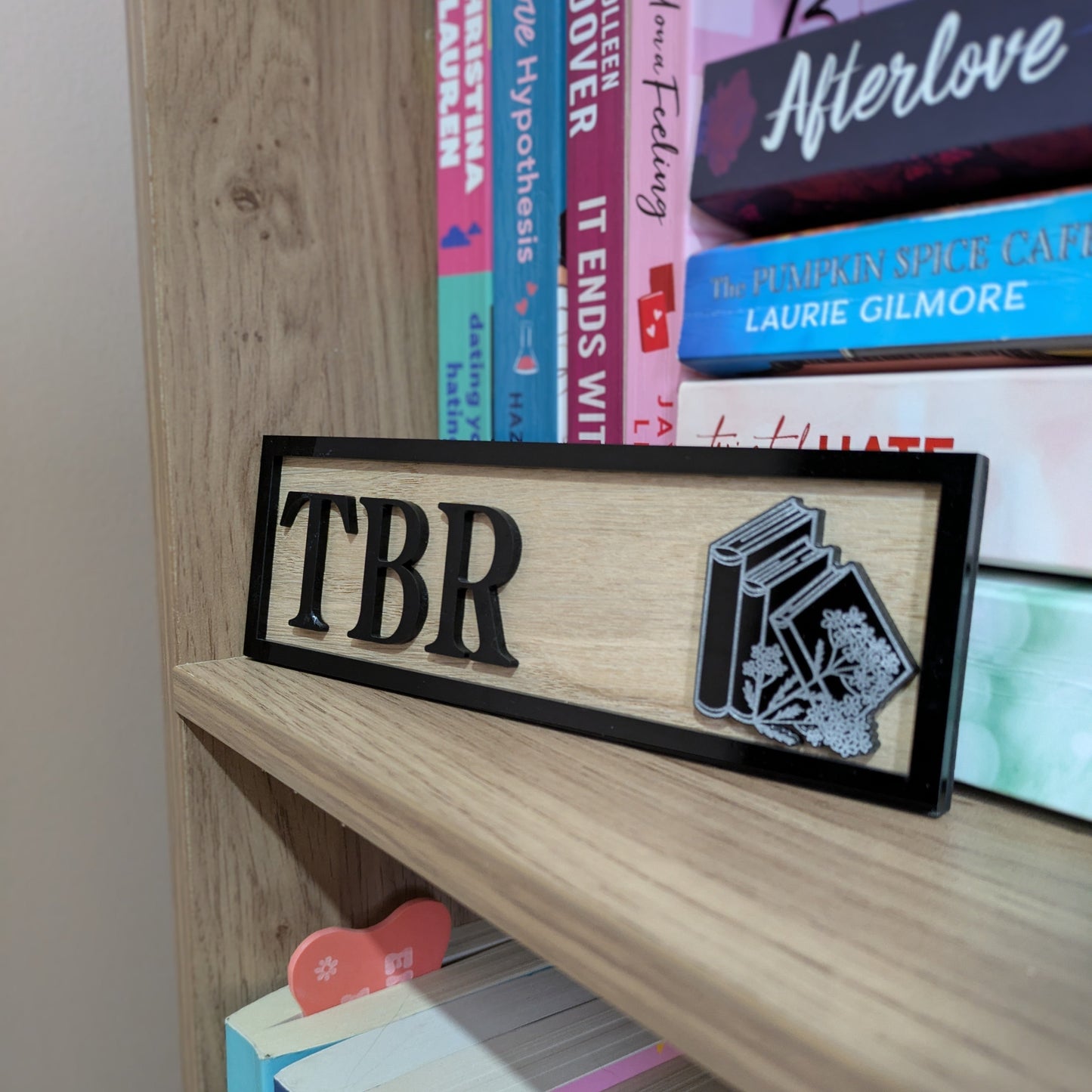 TBR Library Sign