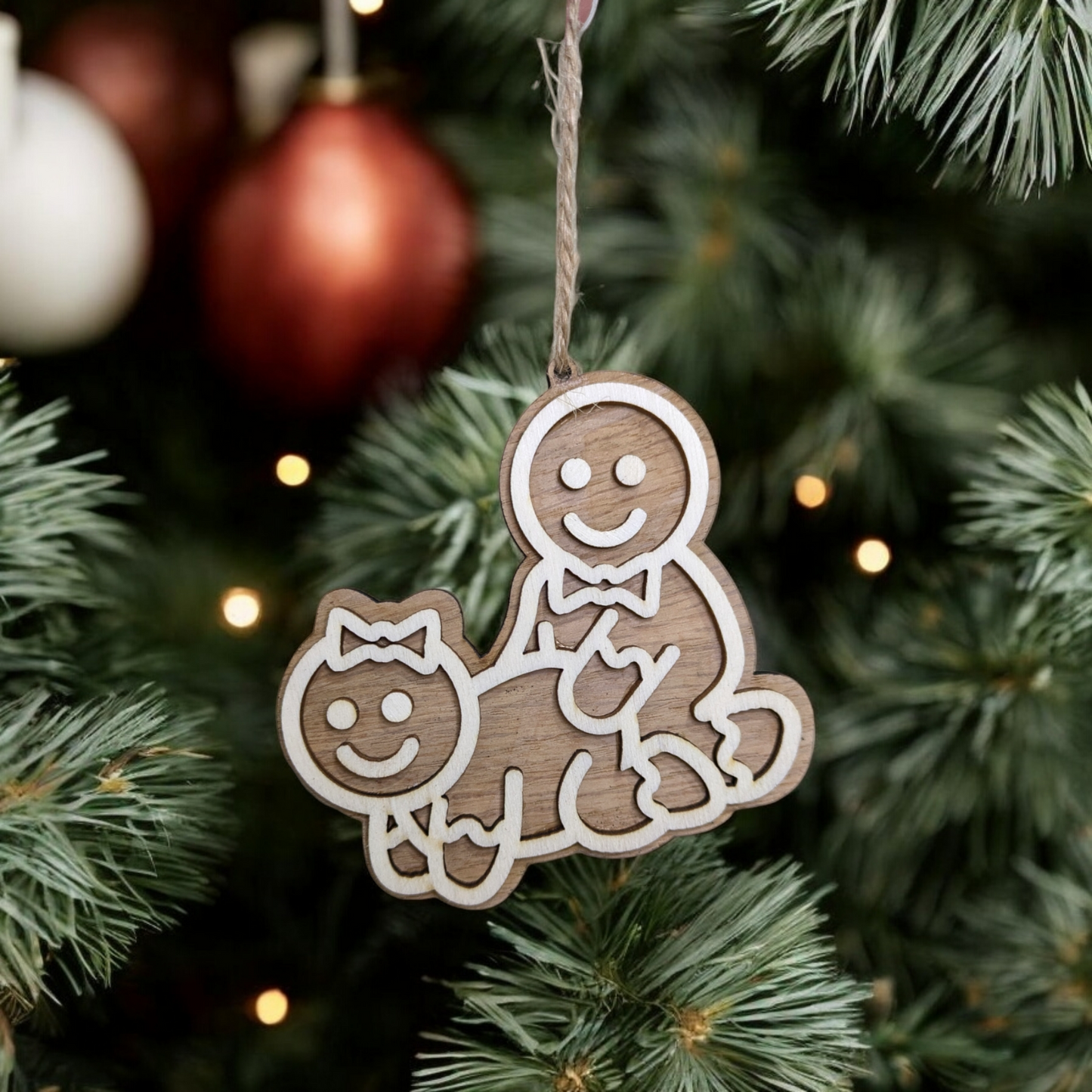Rude Gingerbread Christmas Baubles