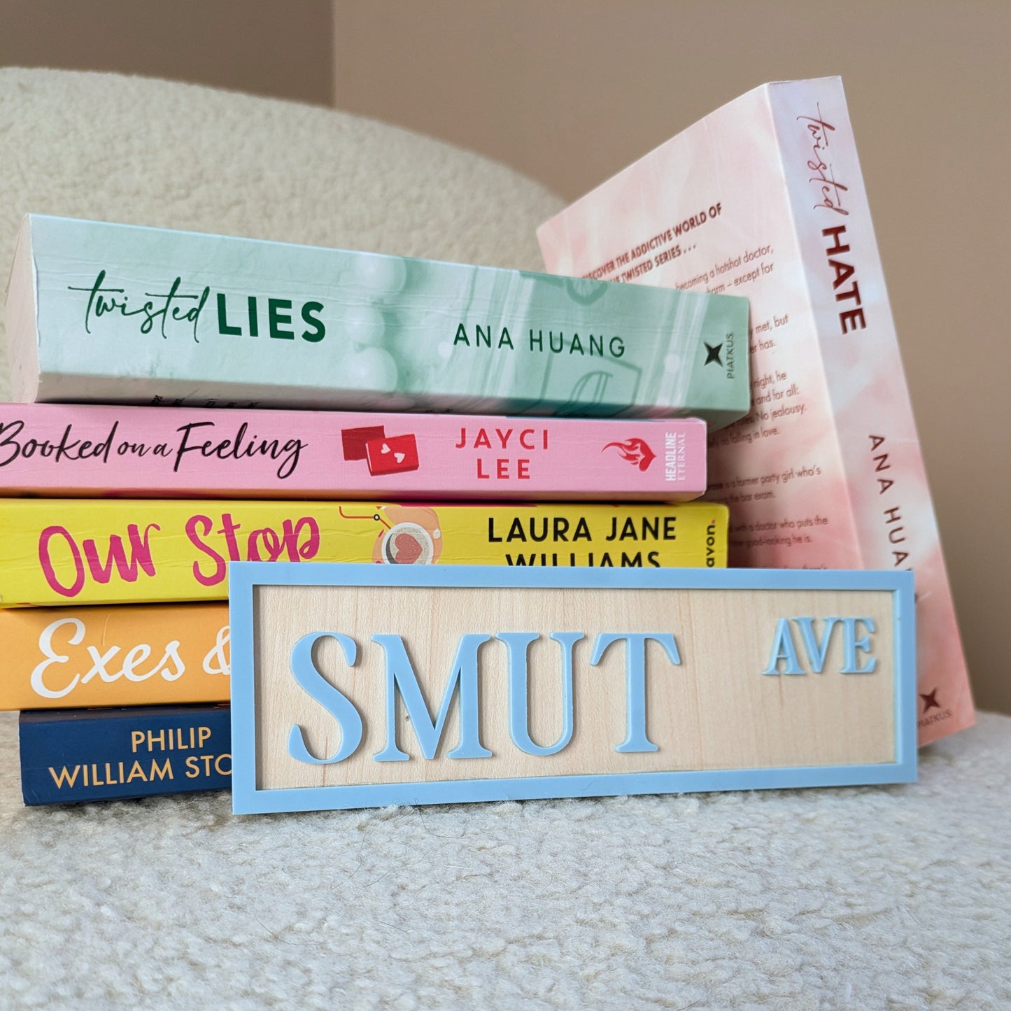 Pastel Genre Bookcase Signs