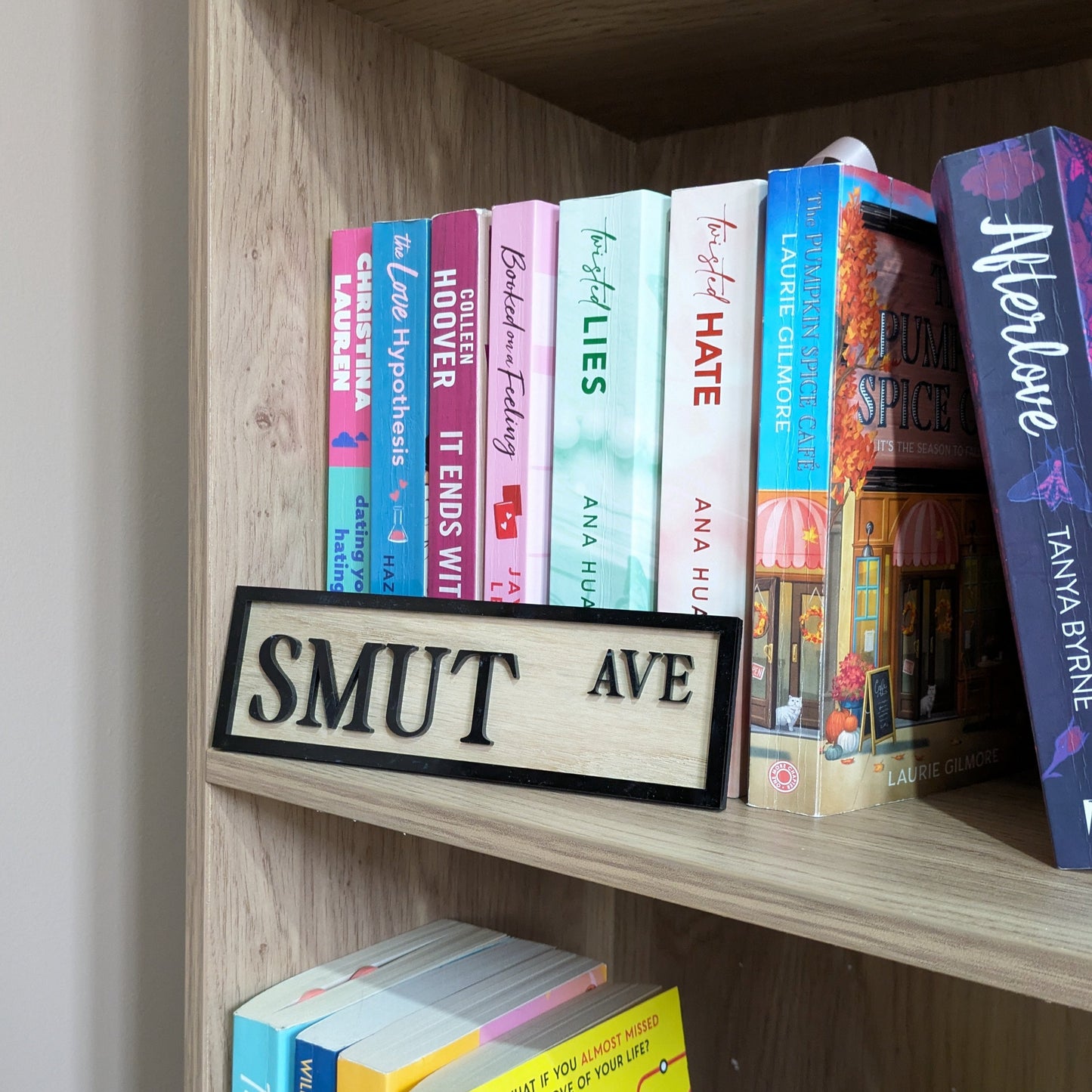 Genre Bookcase Street Signs