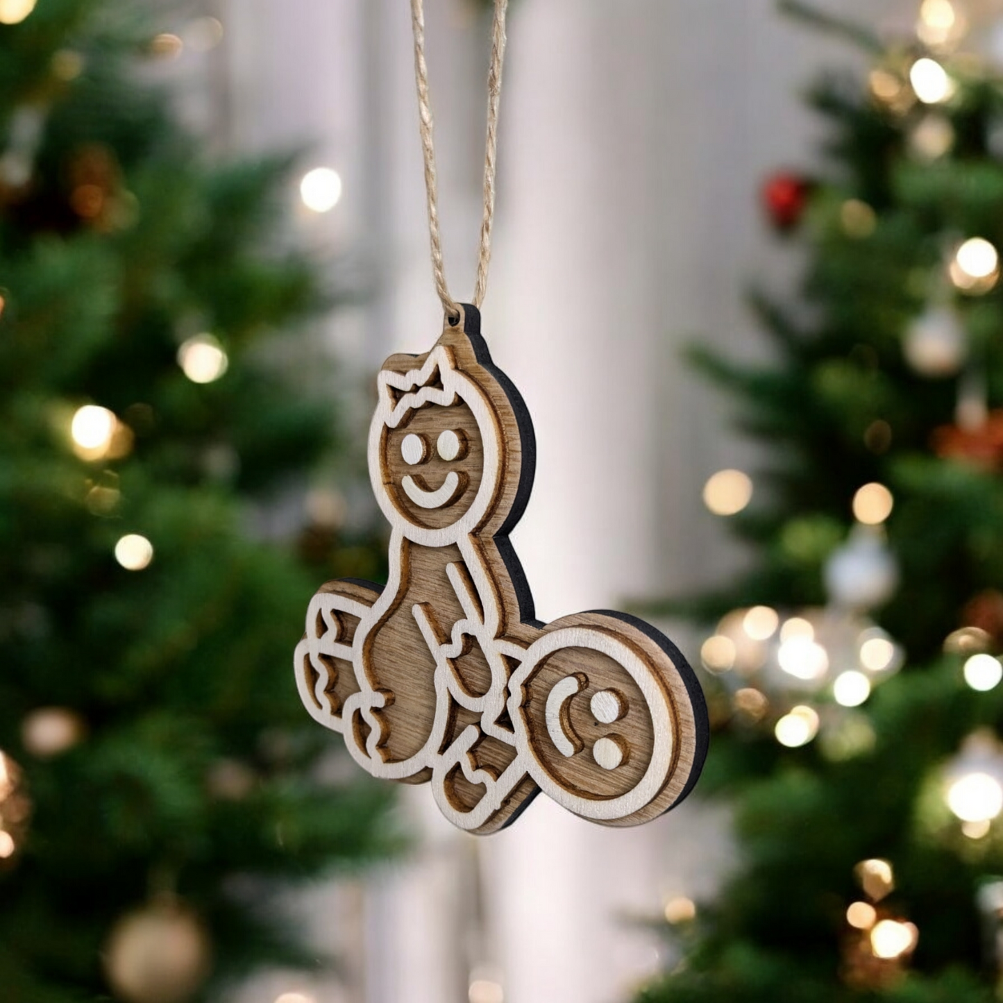Rude Gingerbread Christmas Baubles