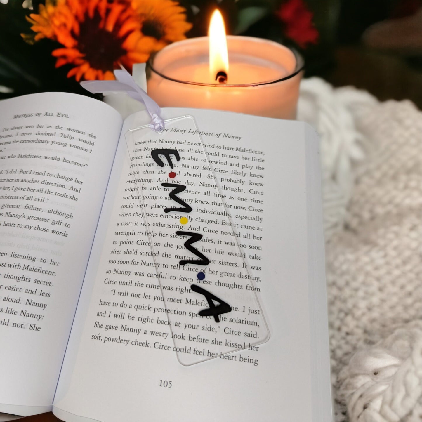 Friends Acrylic Bookmark