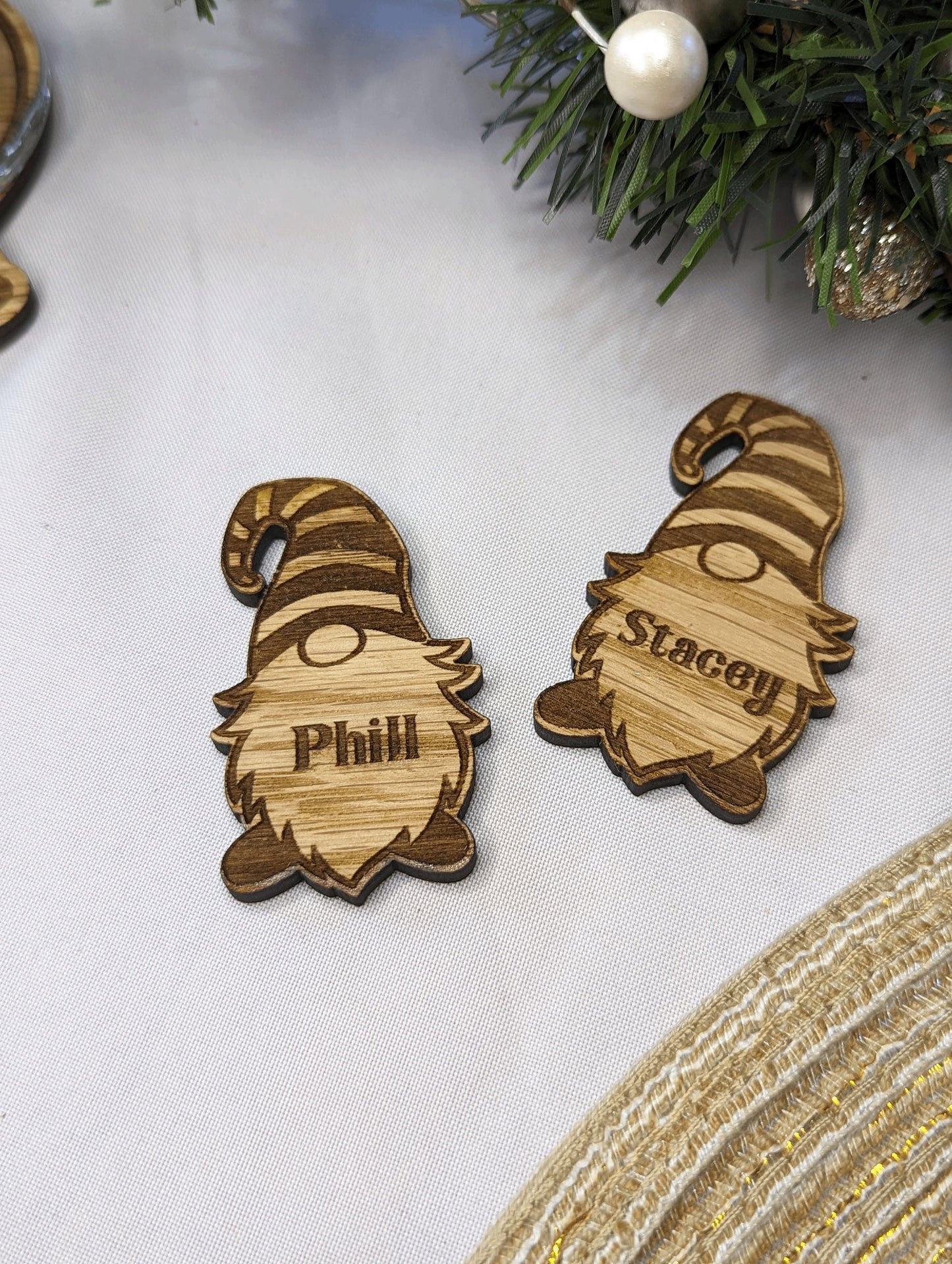 Wooden Personalised Gonk