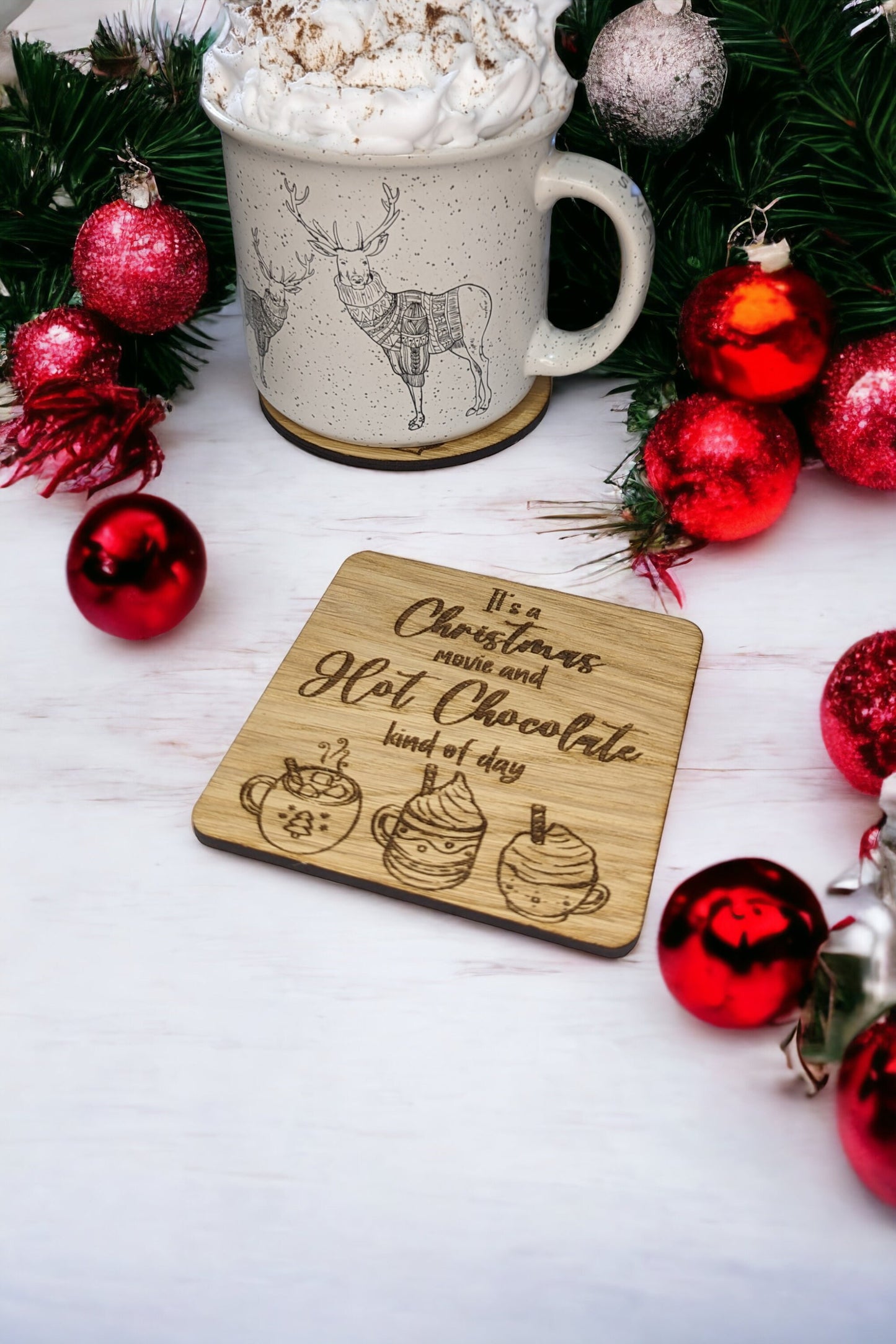 Christmas Movie Day Coaster
