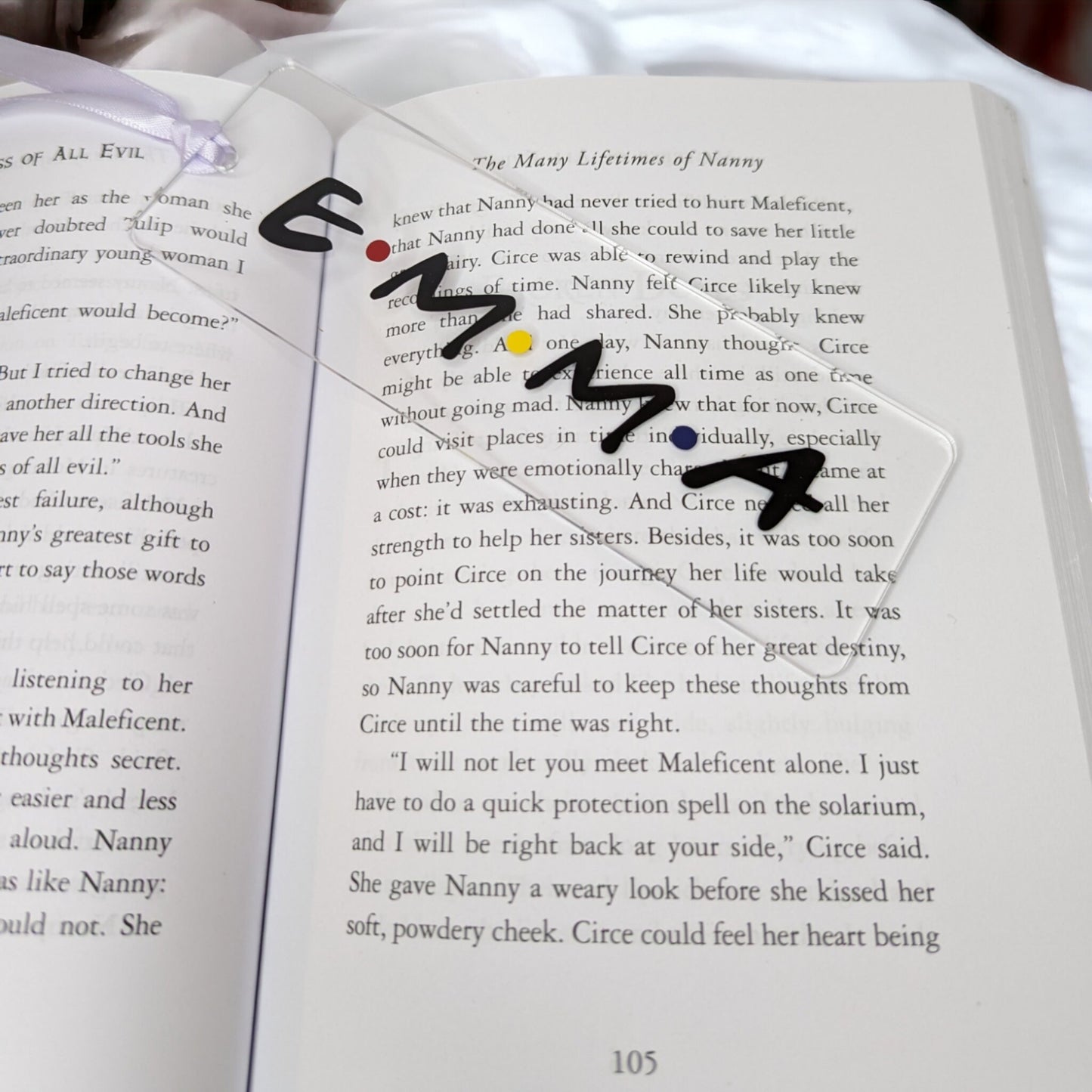 Friends Acrylic Bookmark