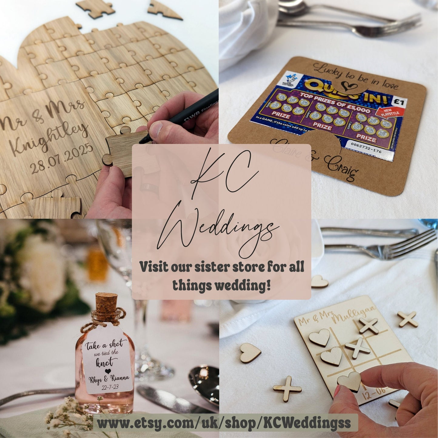 Father Christmas Wooden Coaster
