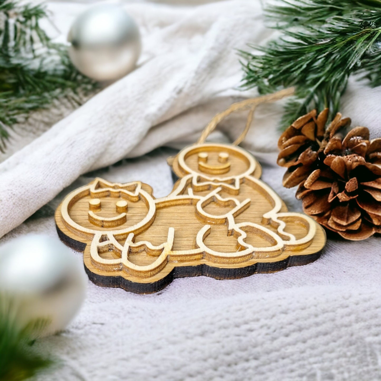 Rude Gingerbread Christmas Baubles