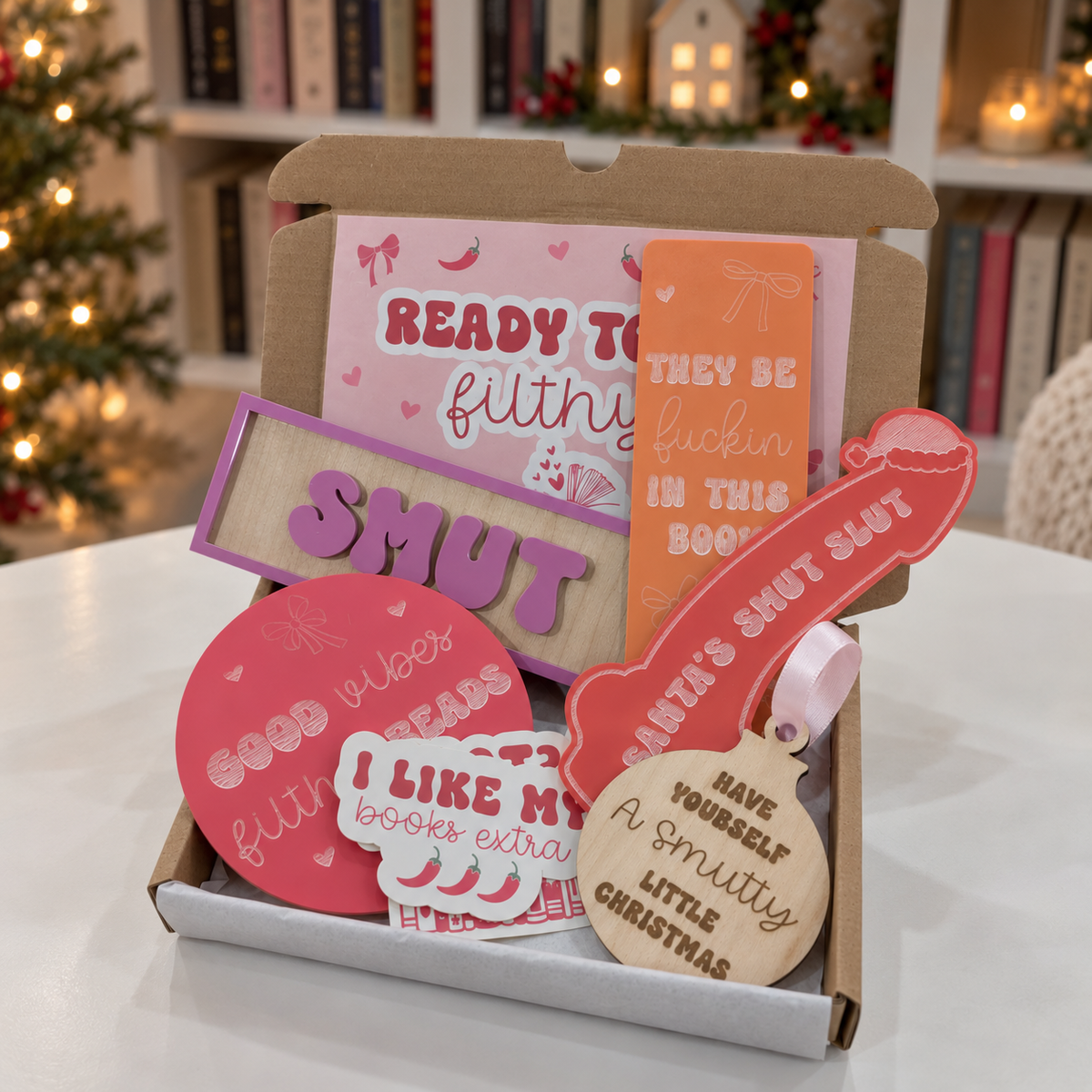 Smut Themed Christmas Gift Box