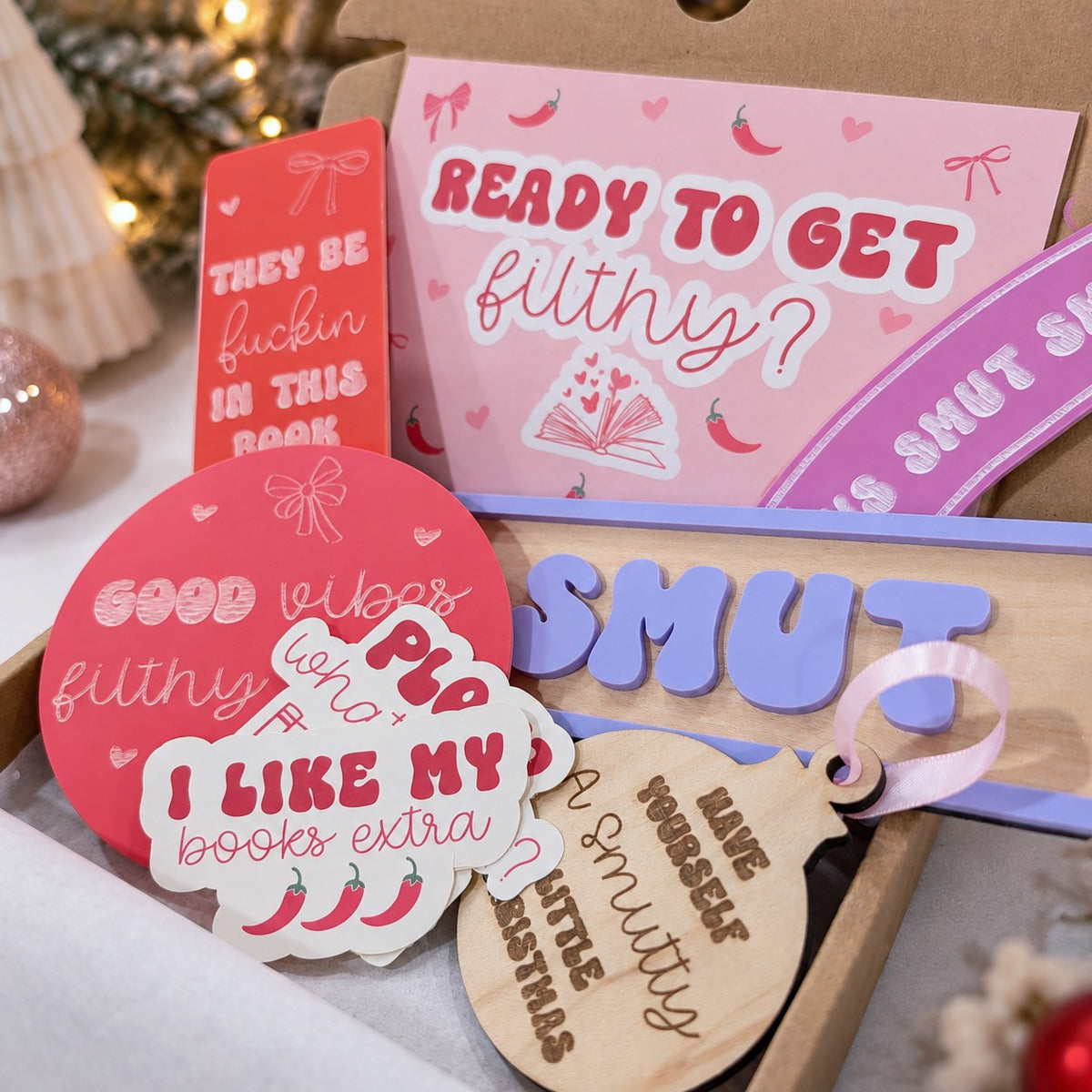 Smut Themed Christmas Gift Box