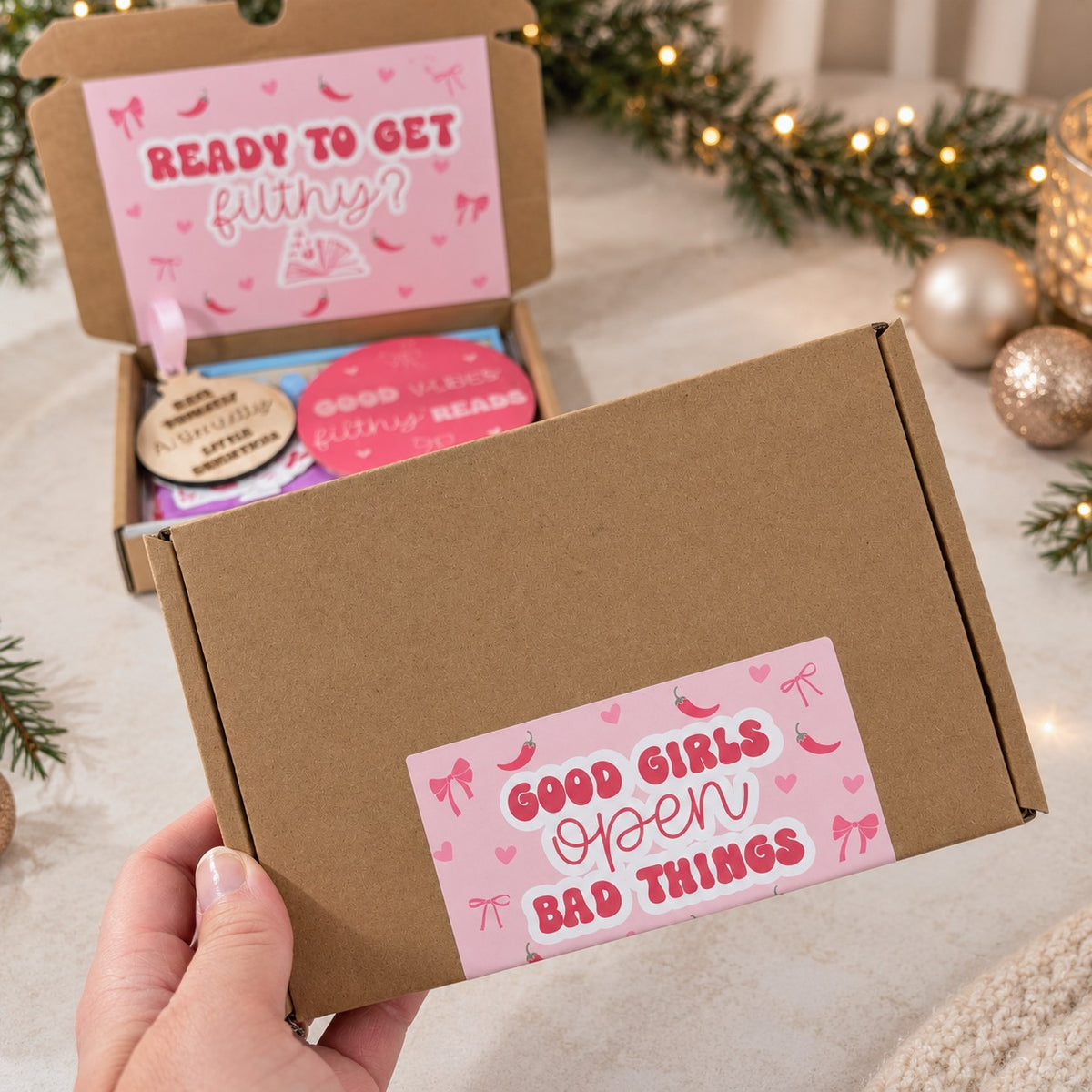 Smut Themed Christmas Gift Box