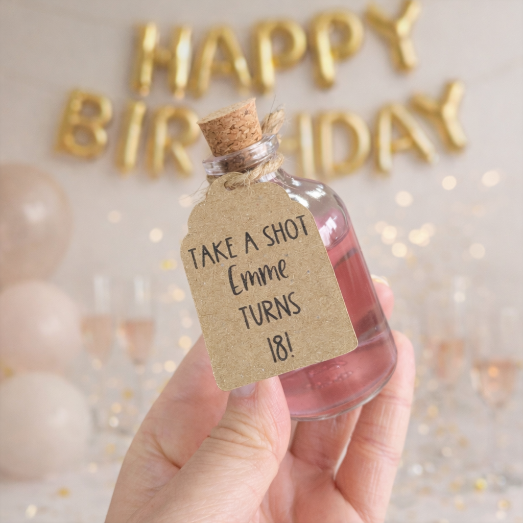 Birthday Shot Favours