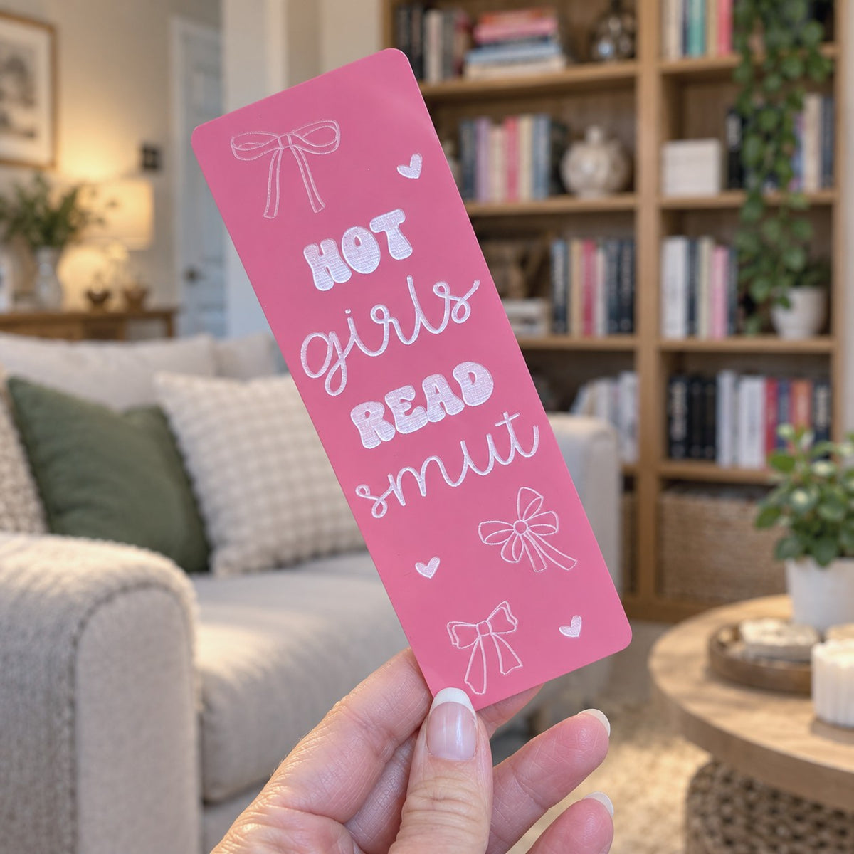Hot Girls Read Smut Bookmark