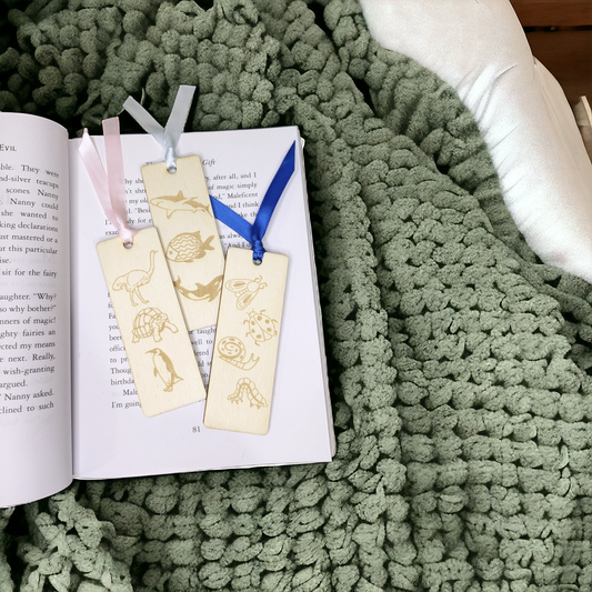 Trio of Animal Bookmarks