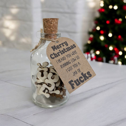 Novelty Running Low On Fucks Jar