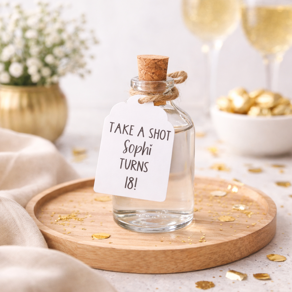 Birthday Shot Favours