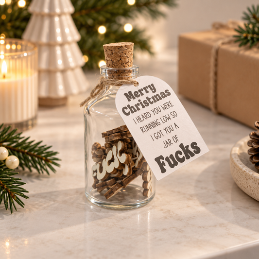 Novelty Running Low On Fucks Jar