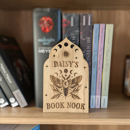 Personalised Fantasy Bookshelf Sign