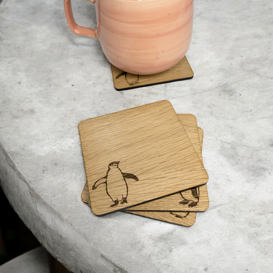 Penguin Coaster Set