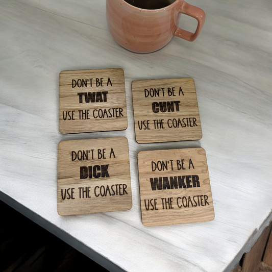Swearing Coaster Set