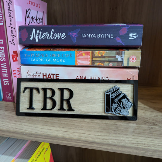 TBR Library Sign