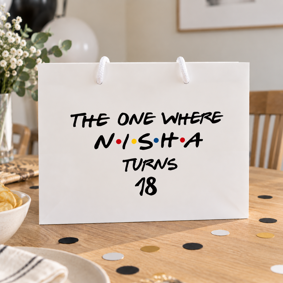 The One Where Birthday Gift Bag