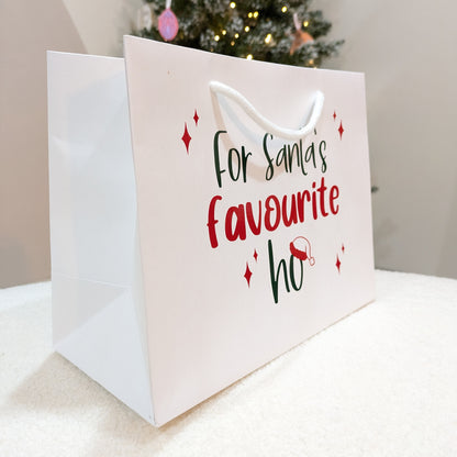 Santa's Favourite Ho Gift Bag
