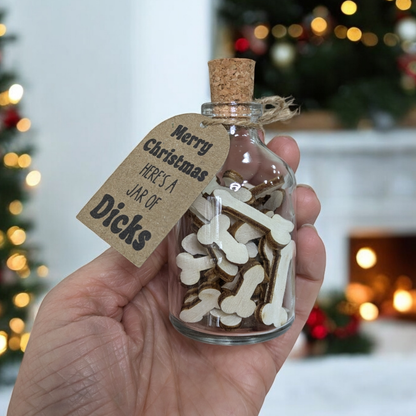 Novelty Christmas Jar of Dicks