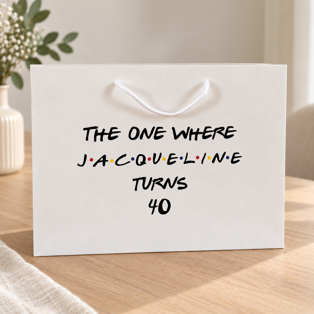 The One Where Birthday Gift Bag
