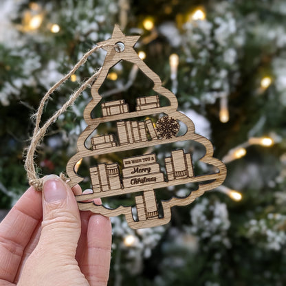 Library Tree Ornament
