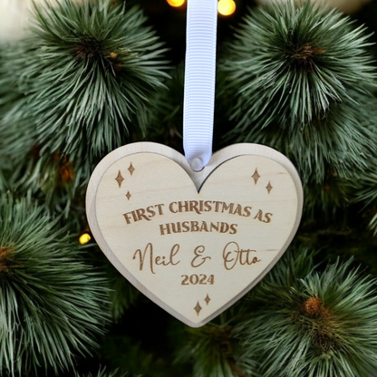 First Christmas As Husbands