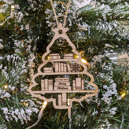 Library Tree Ornament