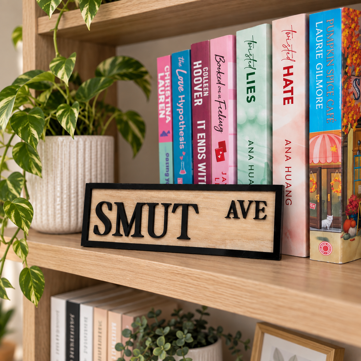 Genre Bookcase Street Signs